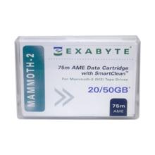 EXABYTE 00572 EXATAPE AME 20/50GB 75M 8MM SMARTCLEAN DATA CARTRIDGE 1PK