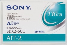 SONY 10SDX250CB AIT-2 50/130GB DATA CARTRIDGE 10PK