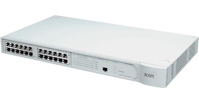 Port Gigabit Switch on 3com 3c16987a Superstack 3 3300 Switch Sm 24 Port Gigabit   3com