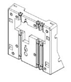 3COM 3C10247 NBX PHONE WALL MOUNT BRACKET FOR 1102, 2101 & 2102 PHONES
