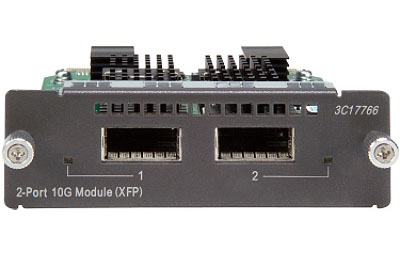 3COM 3C17766 2-PORT 10-GIGABIT MODULE (XFP)