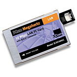 3COM 3CXE589DC LAPTOP PCMCIA ETHERNET PC CARD 10BASE-T