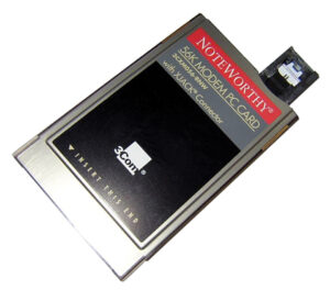 3COM 3CXM056-BNW NOTEWORTHY 56K PC CARD W/ XJACK MODEM