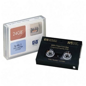 HP C5708A DDS3 12/24GB 4MM 125M DATA CARTRIDGE 1PK