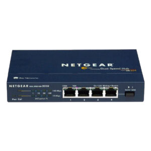 NETGEAR DS104 4 PORT 10/100 DUAL SPEED HUB