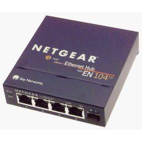 NETGEAR EN104TP 10MBPS 4-PORT ETHERNET HUB
