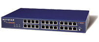 NETGEAR EN524 24-PORT 10BASE-T ETHERNET HUB