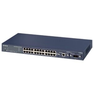 NETGEAR FS726 PROSAFE 24-PORT 10/100MBPS & 2-PORT GIGABIT PORT SMART SWITCH