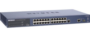 NETGEAR FS726T 26 PORTS 10/100 ETHERNET NETWORK SWITCH