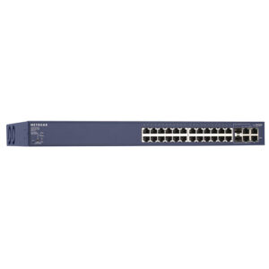 NETGEAR FS728TP 24 PORT 10/100 SMART SWITCH WITH 4 GIGABIT PORTS