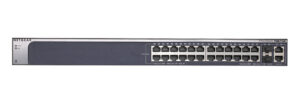 NETGEAR FSM726E PROSAFE 24PORT 10/100 L2 MAN SWITCH WITH 2GB PORTS