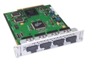 HP J4112A 100BASE-FX 4PT FIBER MODULE FOR 4000M/8000M PROCURVE SWITCH