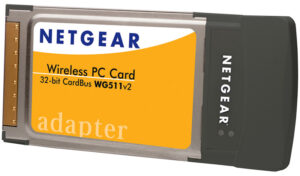 NETGEAR WG511V2 54 MBPS PCMCIA WIRELESS ADAPTER
