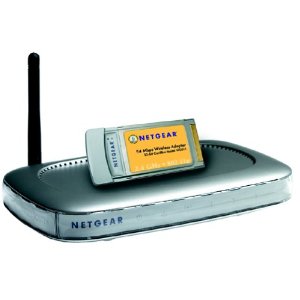 NETGEAR WGB511 54 MBPS WIRELESS ROUTER AND PC CARD KIT