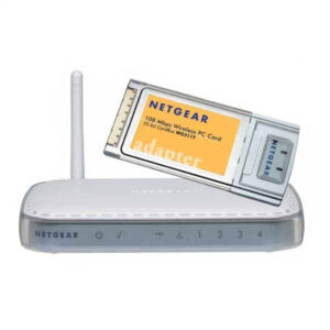 NETGEAR WGTB511T WIRELESS FIREWALL ROUTER AND WIRELESS PC CARD KIT