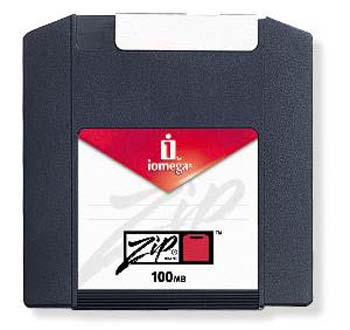 IOMEGA 10028 100MB PC ZIP DISK 1PK