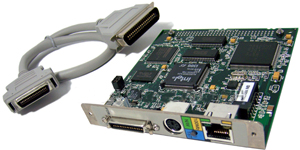 IBM 02N7191 INFOPRINT 10/100 PRINT SERVER CARD