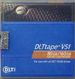 DELL 0P5639 DLT VS1 80/160GB DATA CARTRIDGE TAPE