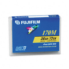 FUJI 26046172 DAT72 36/72GB 4MM 170M DATA CARTRIDGE 1PK