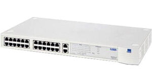 3COM 3C16465B SUPERSTACK 3 10/100 SWITCH 24-PORT