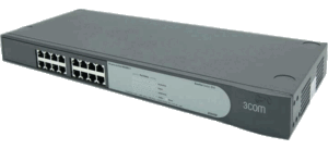 3COM 3C16470B BASELINE 2016 ETHERNET 16PORT 10/100 SWITCH