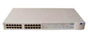 3COM 3C16611A SUPERSTACK II DUAL SPD HUB SWTCH 24-PORT