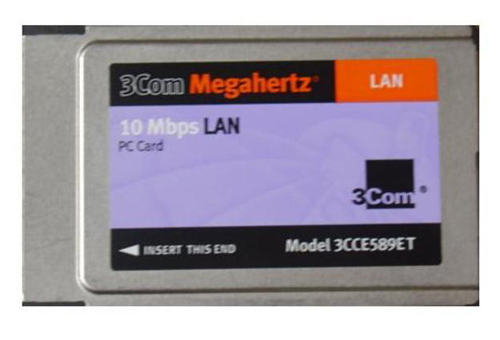 3COM 3CCE589ET MEGAHERTZ 10 MBPS LAN PC CARD
