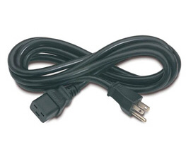 3COM AP9872 APC STANDARD POWER CORD 15A 100-120V C19 TO 5-15 BLACK