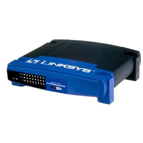 LINKSYS EZXS88W ETHERFAST 8-PORT 10/100 WORKGROUP SWITCH