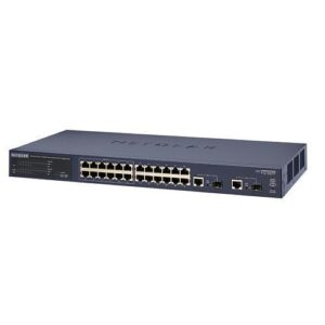 NETGEAR FS726TP PROSAFE 24-PORT 10/100 SMART SWITCH WITH 2 GIGABIT PORTS