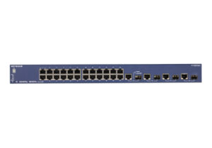 NETGEAR FSM7328PS PROSAFE 24-PORT 10/100 L3 MANAGED STACKABLE SWITCH WITH POWER OVER ETHERNET (POE)