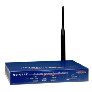 NETGEAR FWG114P PROSAFE WIRELESS FIREWALL ROUTER WITH USB PRINT SERVER