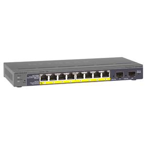 NETGEAR GS110TP 8 PORT POE GIGABIT SMART SWITCH + 2 SFP PORTS