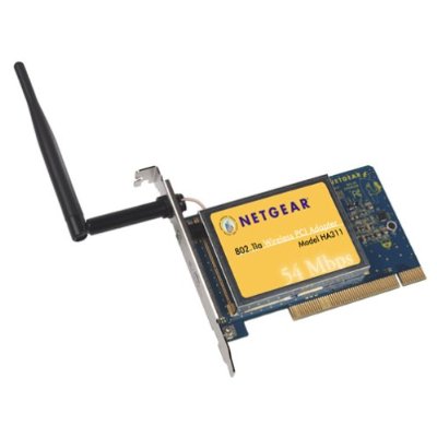 NETGEAR HA311 WIRELESS PCI NETWORK CARD