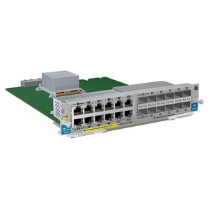 HP J9637A 12-PORT GIG-T POE+ / 12-PORT SFP V2 ZL MODULE (J9637A)