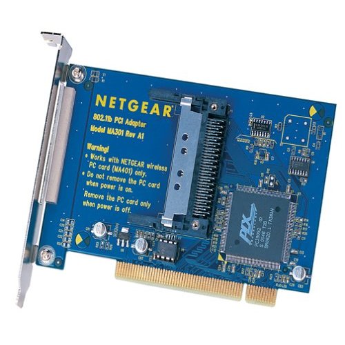 NETGEAR MA301 802.11B WIRELESS PCI NETWORK ADAPTER