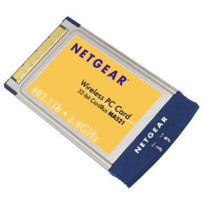 NETGEAR MA521 802.11B WIRELESS PC CARD NETWORK ADAPTER