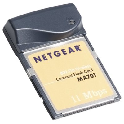 NETGEAR MA701 802.11B WIRELESS COMPACT FLASH CARD