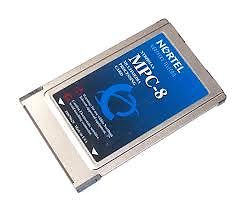 NORTEL NTRH01AA MPC-8 MULTIMEDIA PROCESSING CARD PCMCIA