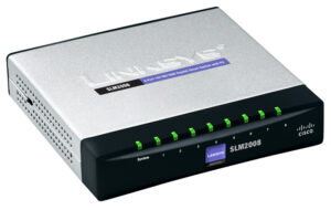 LINKSYS SLM2008 8-PORT GIGABIT SMART SWITCH WITH POE