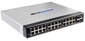 LINKSYS SR2024C COMPACT 24-PORT 10/100/1000 GIGABIT SWITCH