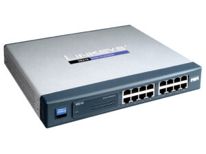 LINKSYS SR216 16-PORT 10/100 RACK MOUNTABLE SWITCH