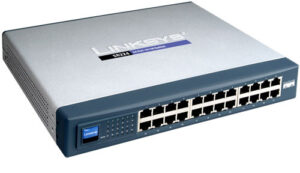 LINKSYS SR224 24-PORT 10/100 RACKMOUNT SWITCH