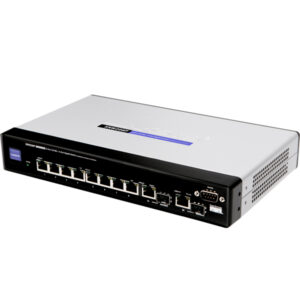LINKSYS SRW208P 8-PORT 10/100 ETHERNET SWITCH W/ WEBVIEW & POE