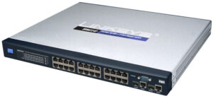 LINKSYS SRW224P 24-PORT 10/100 2-PORT GIGABIT SWITCH WITH WEBVIEW