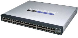 LINKSYS SRW248G4 48 PORT 10/100 4 PORT GIGABIT SWITCH WITH WEBVIEW