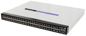 LINKSYS SRW248G4P 48 PORT 10/100 4 PORT GIGABIT SWITCH WITH WEBVIEW & POE