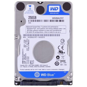 WESTERN DIGITAL WD2500LPVT 250GB SATA 2.5" 5400RPM HARD DRIVE