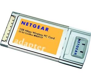 NETGEAR WG511T 802.11G 108MBPS WIRELESS PC CARD NETWORK ADAPTER