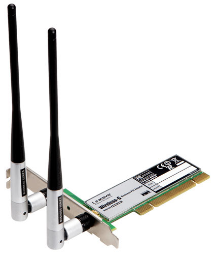 LINKSYS WMP200 WIRELESS-G PCI CARD WITH RANGEBOOSTER
